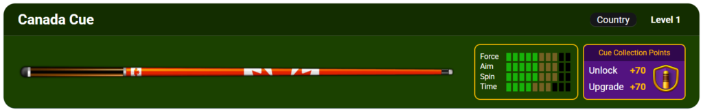 Top Cues 8 Ball Pool